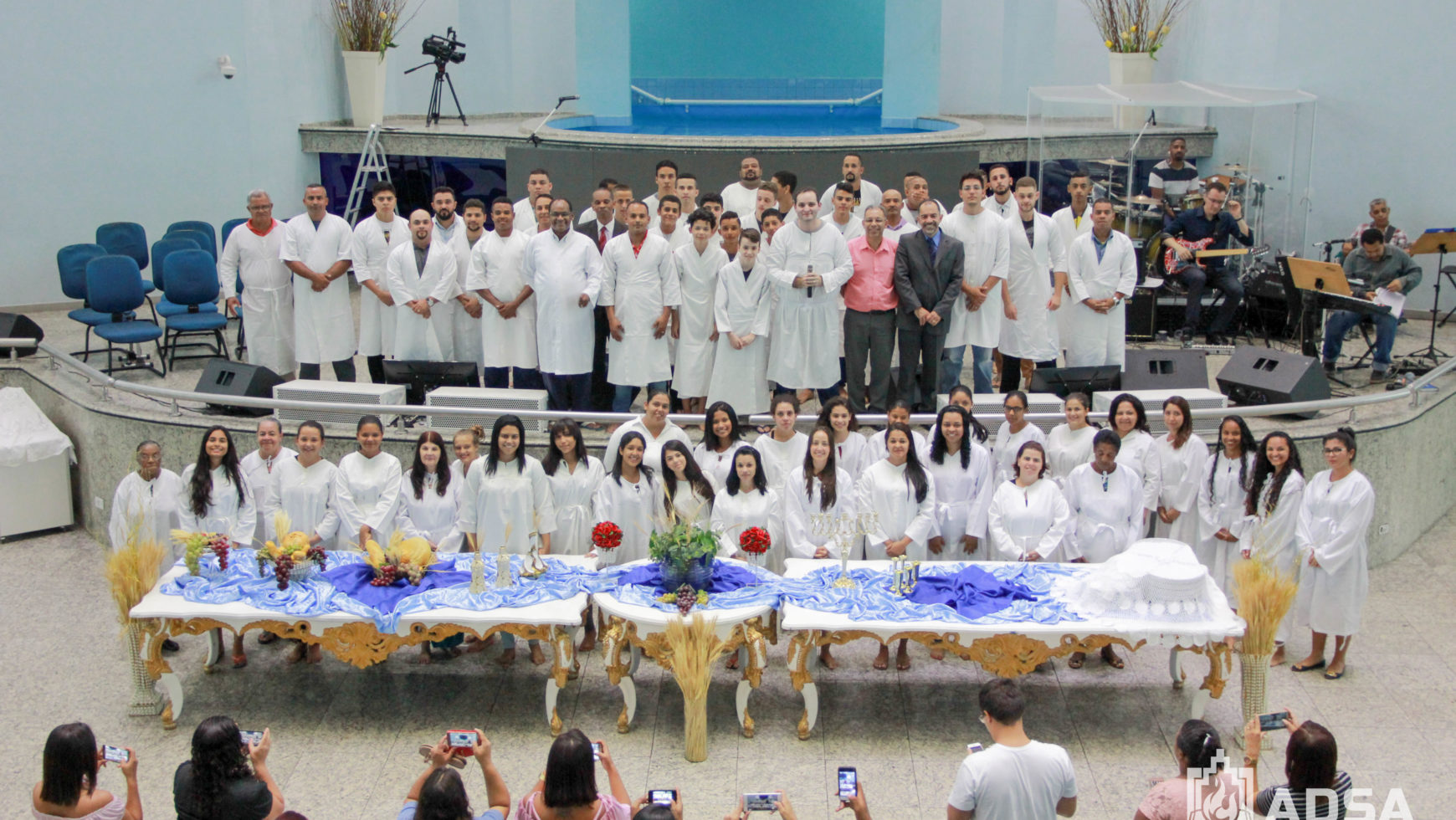 Com feito inédito, ADSA Brasil realiza o 1º Batismo nas Águas de 2018