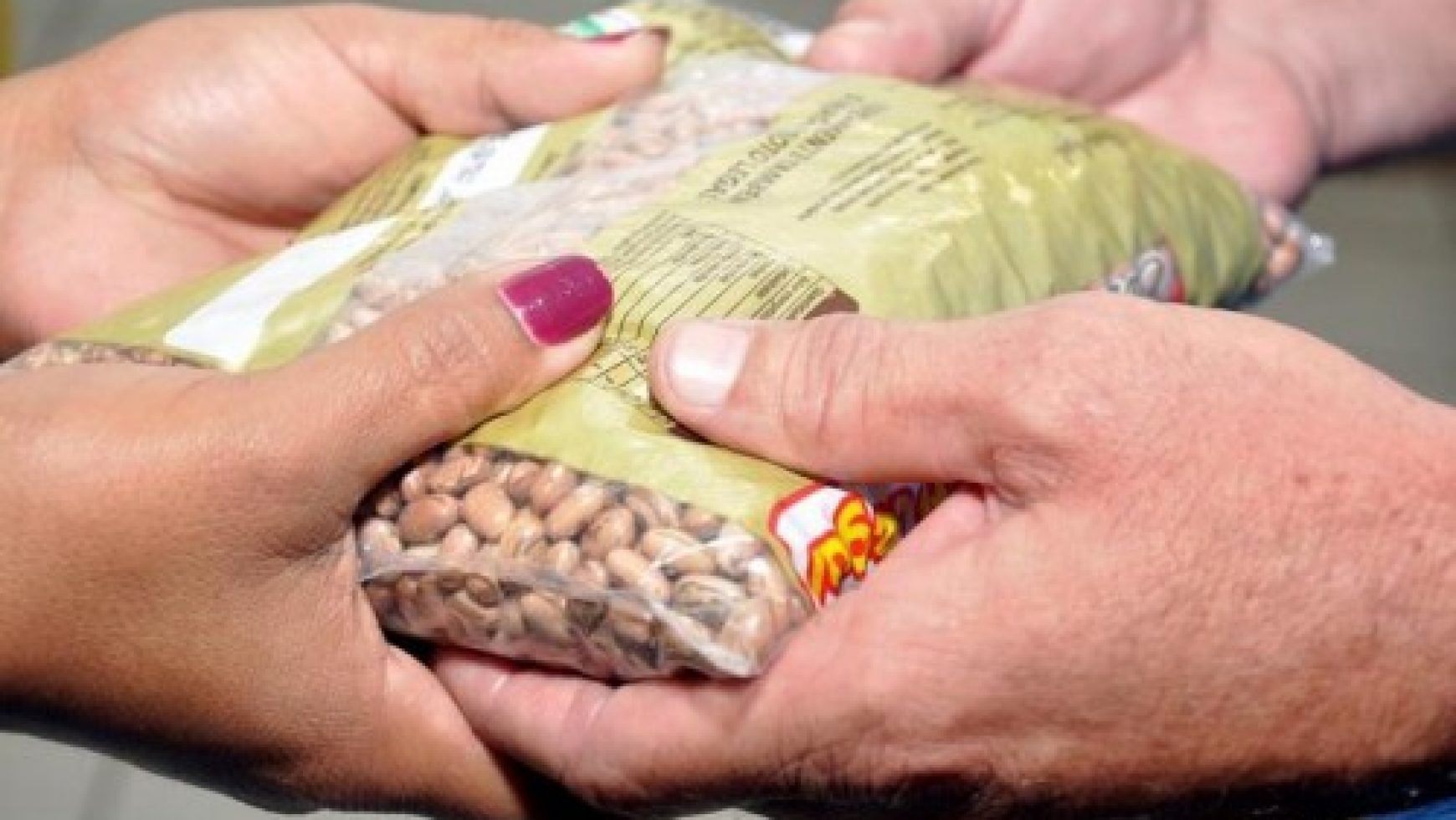 Com campanha em andamento, famílias recebem doações de alimentos na ADSA Brasil